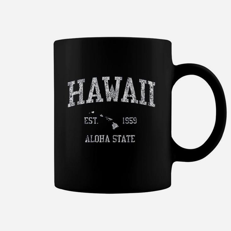 Hawaii Vintage Sports Design Hawaiian Islands Hi Coffee Mug