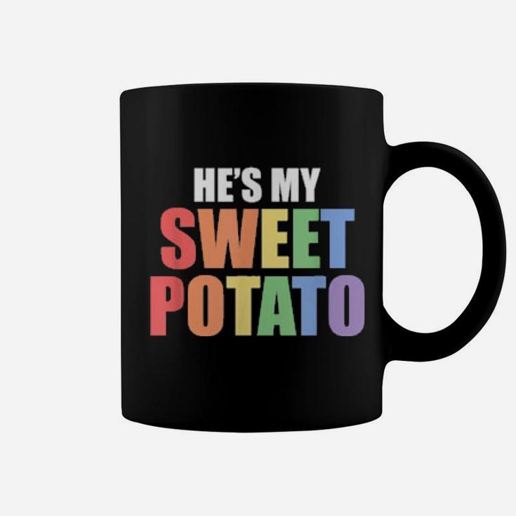 He Is My Sweet Potato Couples Homosexual Gay Coffee Mug