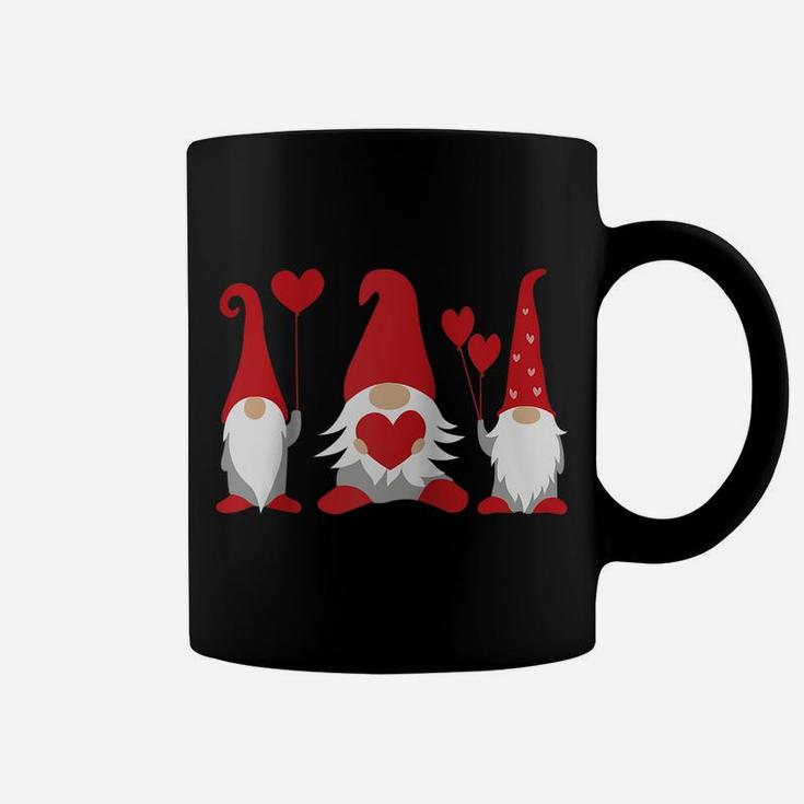 Heart Gnome Valentine's Day Couple Matching Boys Girls Kids Raglan Baseball Tee Coffee Mug