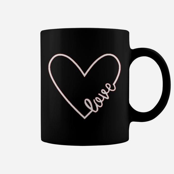 Heart Graphic Valentines Day Love Blouse Coffee Mug