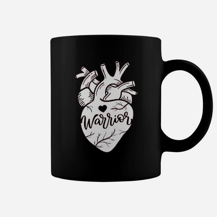 Heart Warrior Nurse Coffee Mug