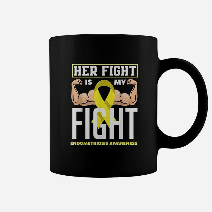Her Fight Is My Fight Wife Daughter Awareness Coffee Mug