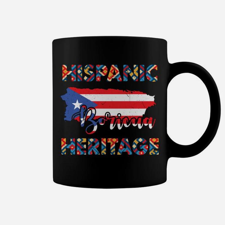 Hispanic Heritage Month Shirts Pride Puerto Rico Sweatshirt Coffee Mug