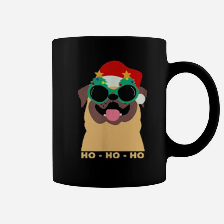 Ho Ho Ho Santa Hat For Everyone Who Loves Dogs Coffee Mug