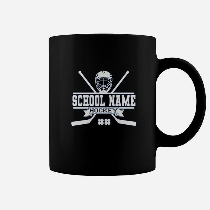 Hockey Gifts Personalized Name  Jersey Number Personalized Coffee Mug