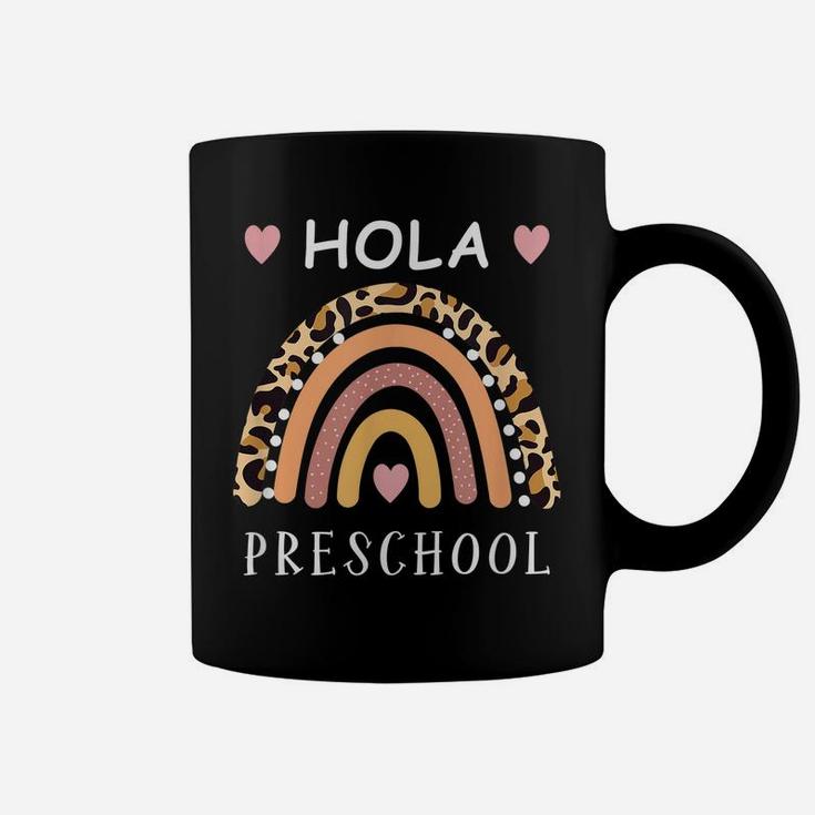 Hola Preschool Hello Preschool Spanish Teacher School Prek Coffee Mug