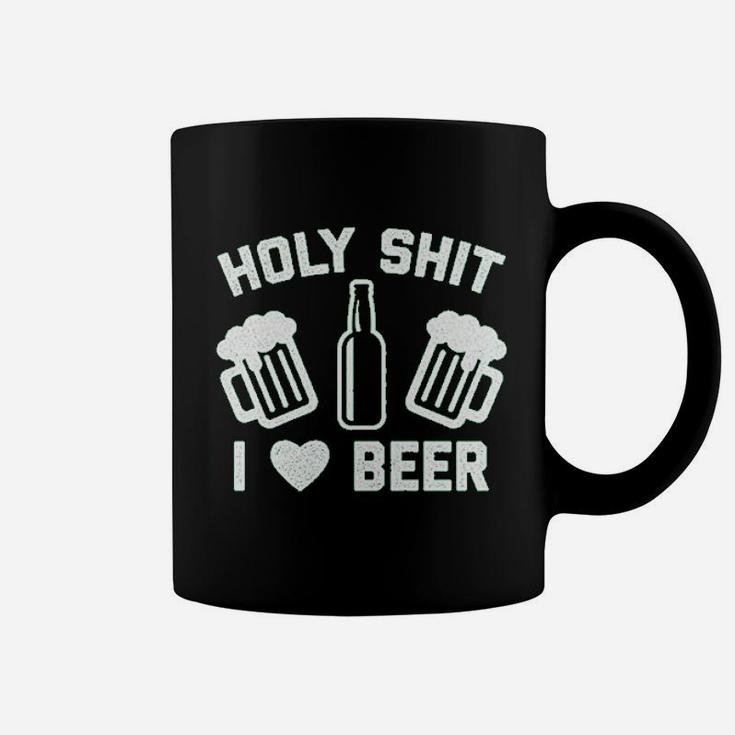 Holy Sht I Love Beer Funny Saint Patricks Day Patty Drinking Coffee Mug