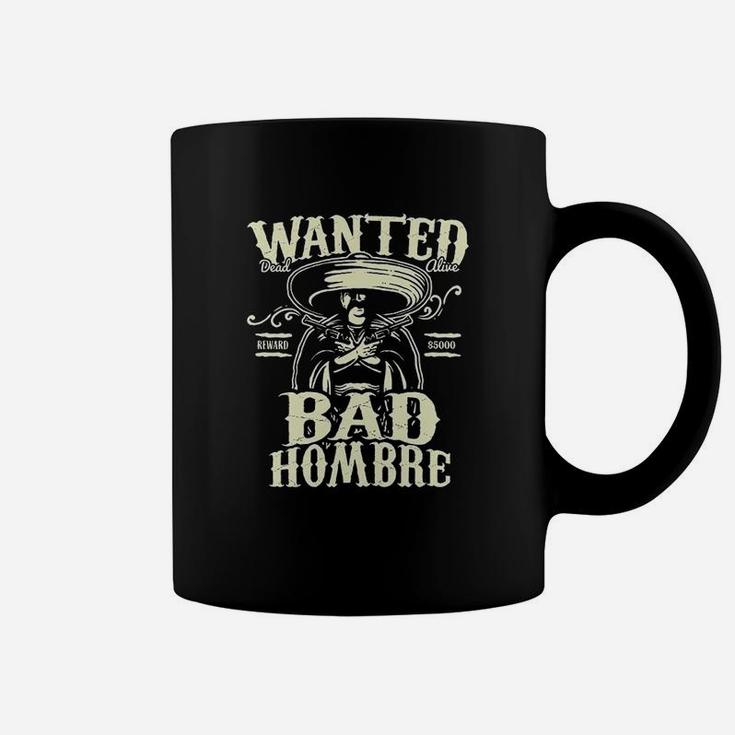 Hombre Wanted Funny Cinco De Mayo Coffee Mug