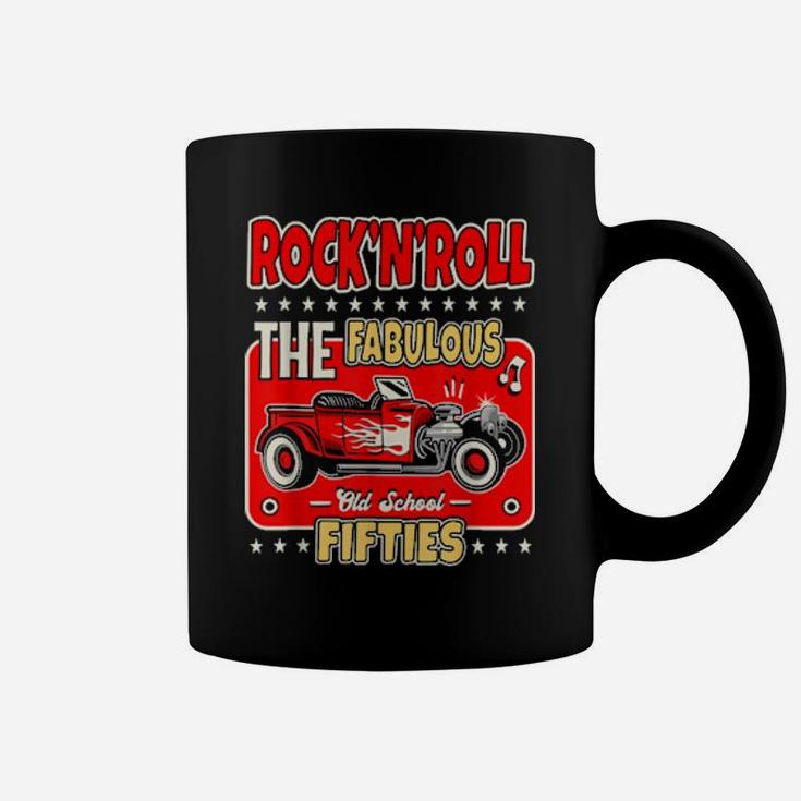Hot Rod 50S Sock Hop Rockabilly Clothing Vintage Classic Car Coffee Mug