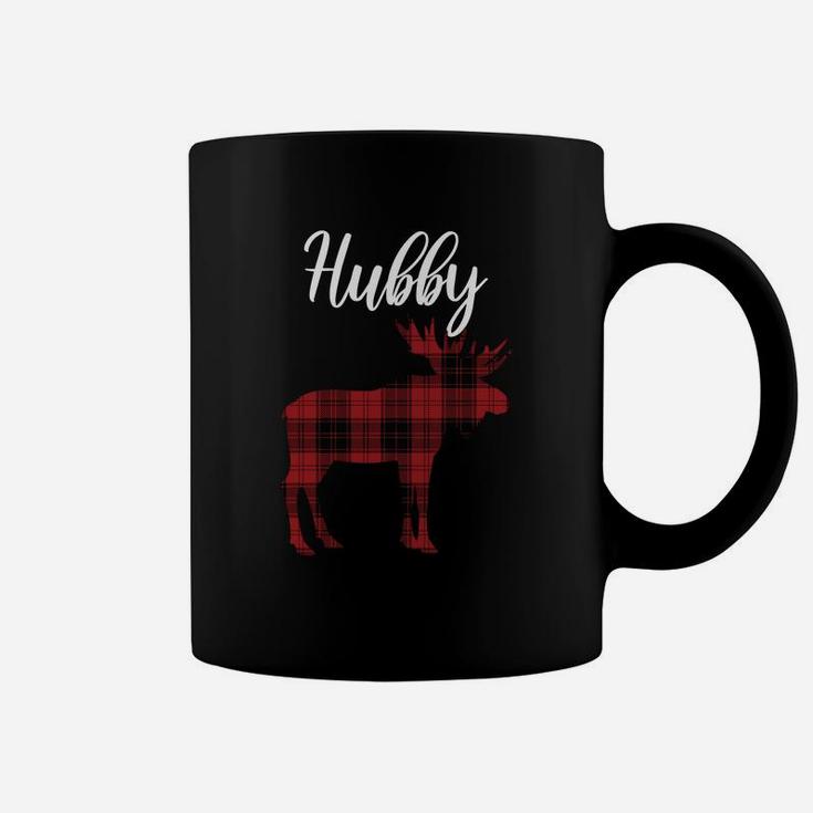 Hubby Moose Matching Family Christmas Pajamas Sweatshirt Coffee Mug