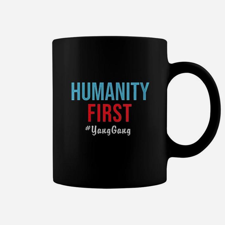Humanity First Andrew Yang Gang Coffee Mug