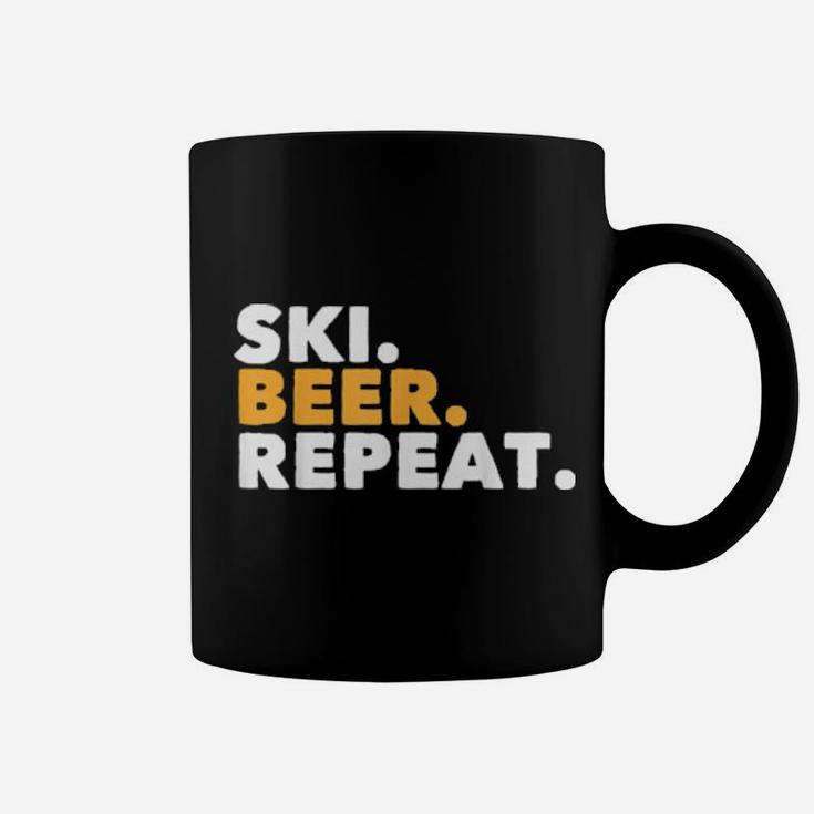 Humorous Skiing Enthusiast Travel Sayings Coffee Mug