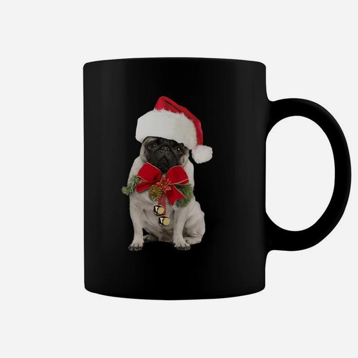 Hybrid Christmas Pug Long Sleeve T Shirt Coffee Mug