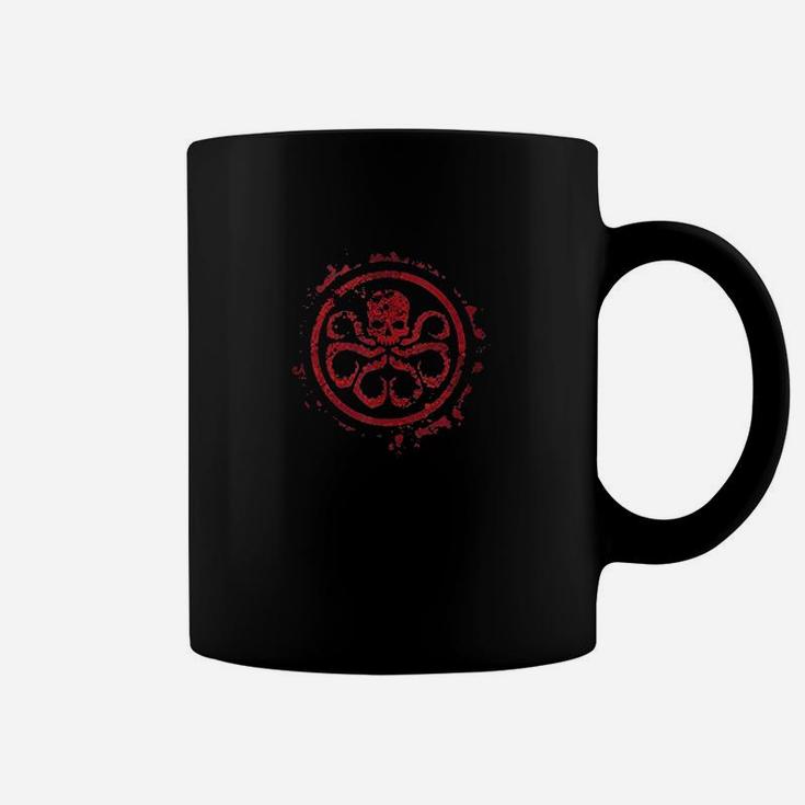 Hydra Red Paint Splatter Chest Coffee Mug