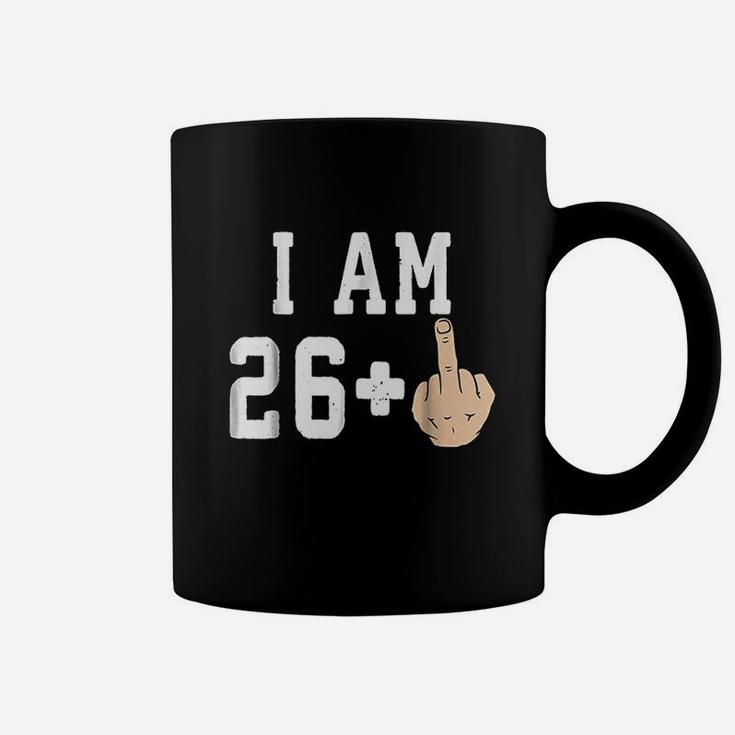 I Am 26 Middle Finger Funny 27Th Birthday Coffee Mug