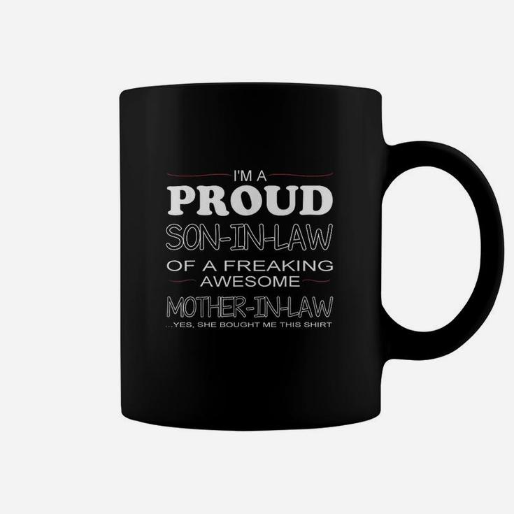 I Am A Proud Son In Law Coffee Mug