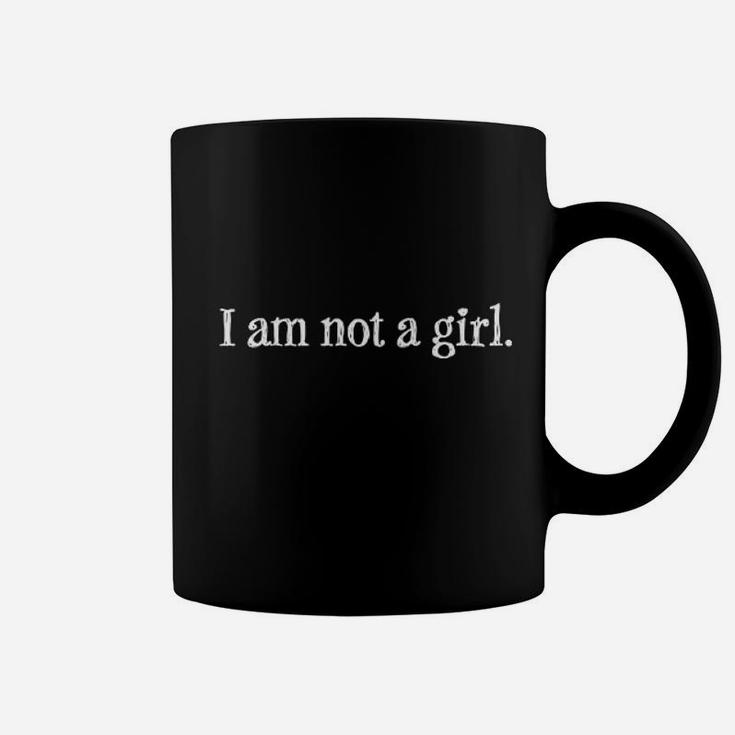I Am Not A Girl Nonbinary Gender Identity Coffee Mug