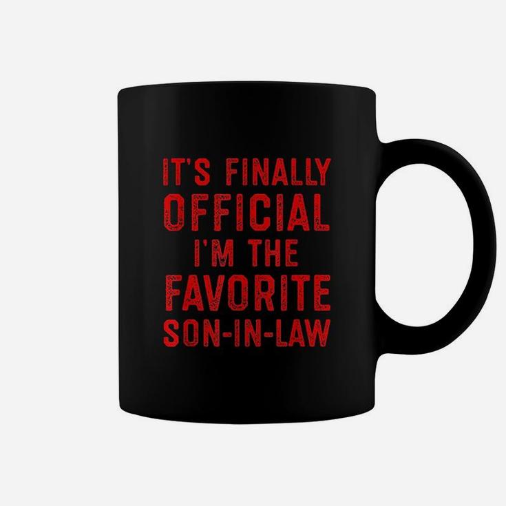 I Am The Favorite Son In Law Coffee Mug