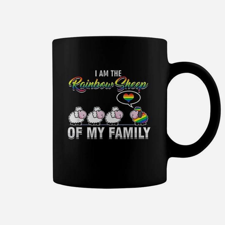 I Am The Rainbow Sheep Of My Family Coffee Mug