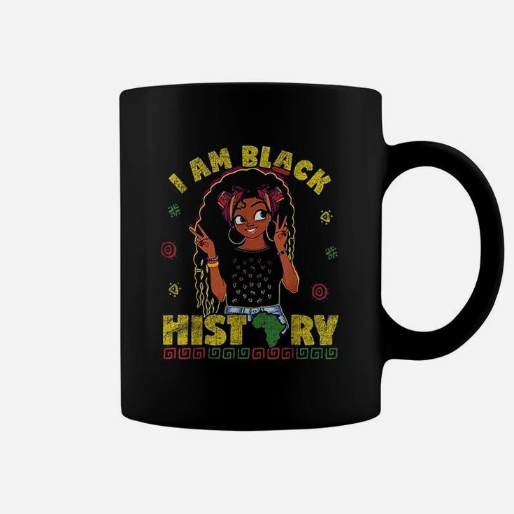 I Am The Strong African Queen Girls Black History Month Coffee Mug