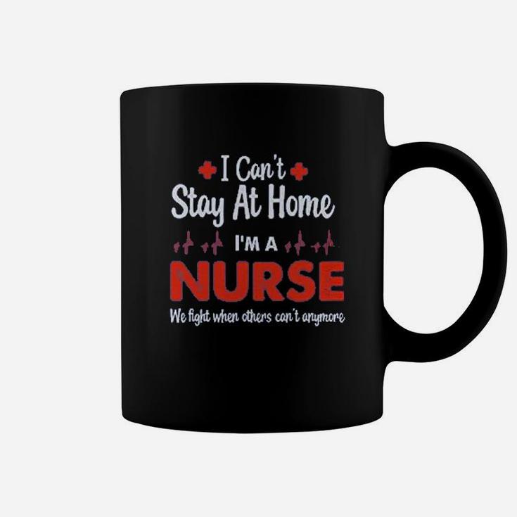 I Cant Stay At Home Im A Nurse Women Football Jersey Coffee Mug