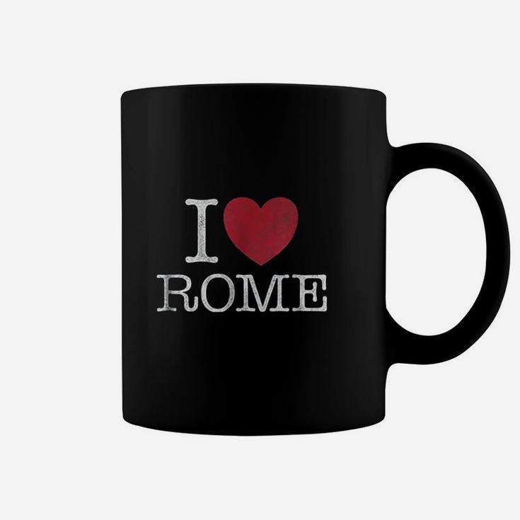I Heart Rome Italy Vintage Coffee Mug