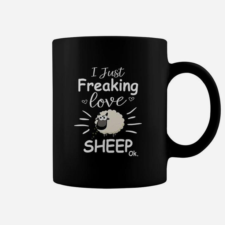 I Just Freaking Love Sheep Coffee Mug