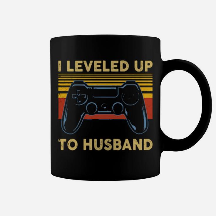 I Leveled Up To Husband Coffee Mug