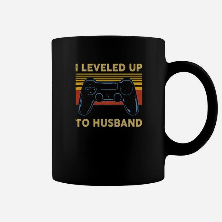I Leveled Up To Husband Coffee Mug