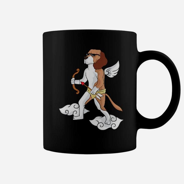 I Love Beagles Cupid Beagle Dog Lover Valentines Day Gift Coffee Mug