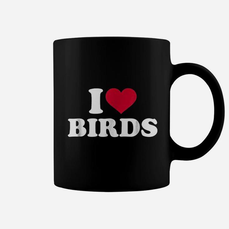 I Love Birds Coffee Mug