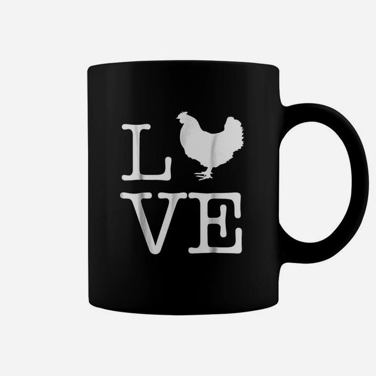 I Love Chickens Funny Chicken Lover Kids Gift Coffee Mug