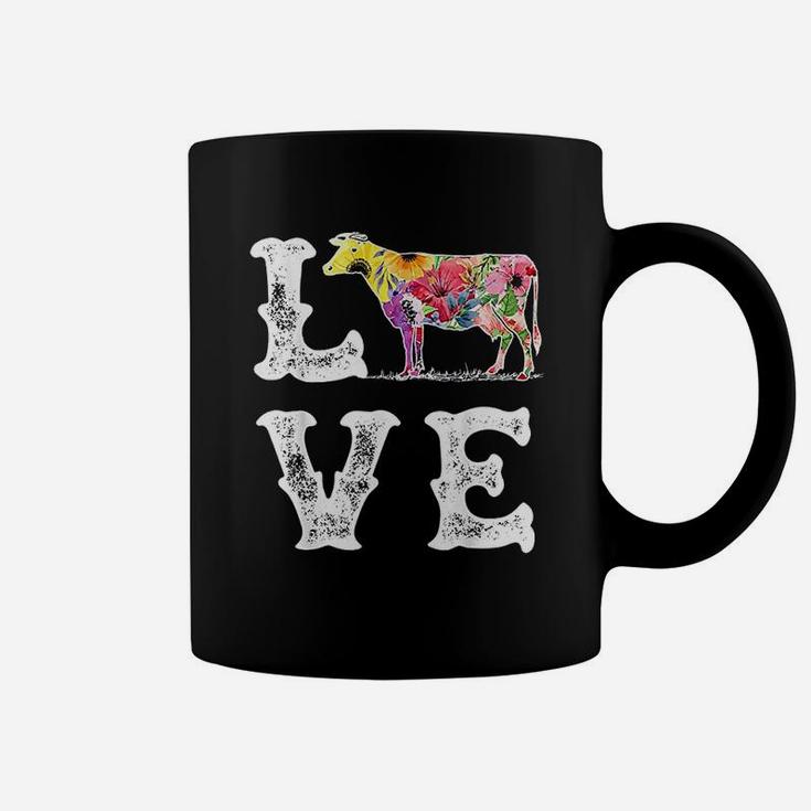 I Love Cows Funny Cow Lover Coffee Mug