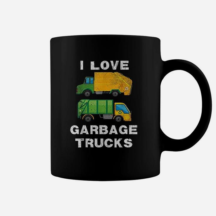I Love Garbage Trucks Coffee Mug