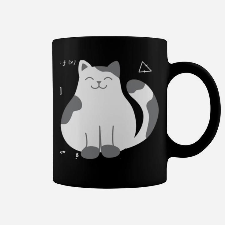 I Love Math And Cats Funny Cat Lover And Math Teacher Sweatshirt Coffee Mug