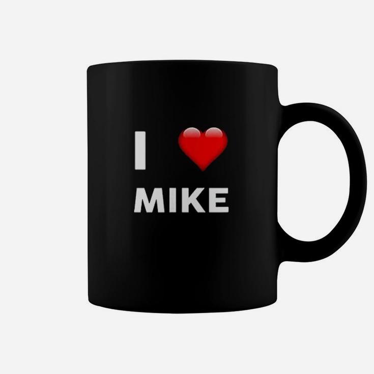 I Love Mike Coffee Mug