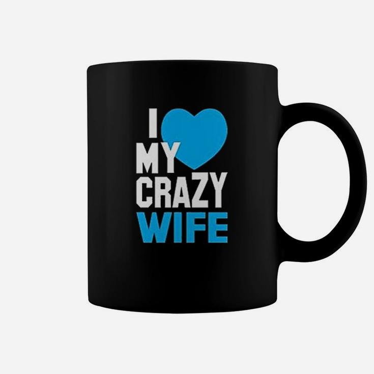 I Love My Crazy Husband And Wife Coffee Mug