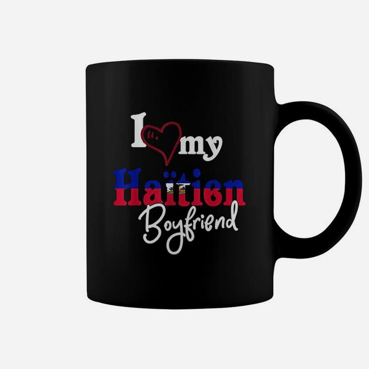 I Love My Haitien Boyfriend Coffee Mug