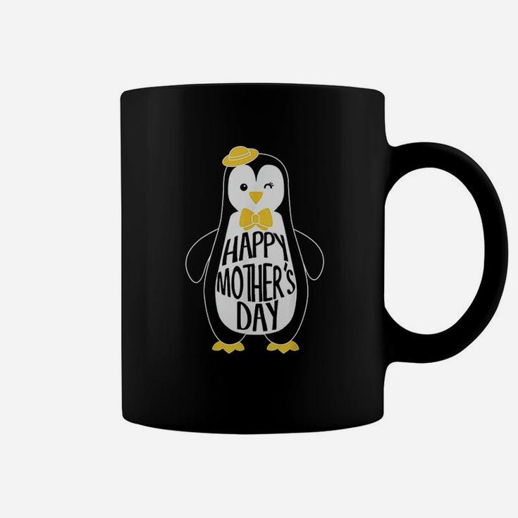 I Love My Mama Penguin Cute Happy Mothers Day Gift Coffee Mug