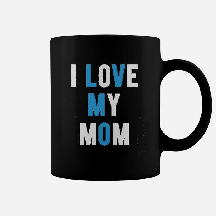 I Love My Mom Coffee Mug