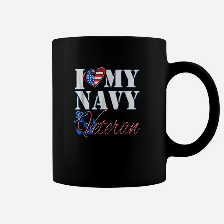 I Love My Navy Veteran Patriotic Sailor Coffee Mug