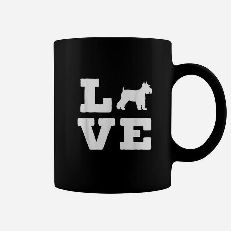 I Love My Schnauzer Cute Animal Lover Dog Coffee Mug