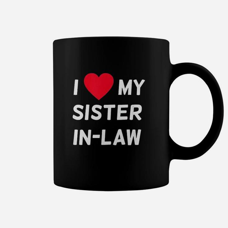 I Love My Sister In-Law Coffee Mug