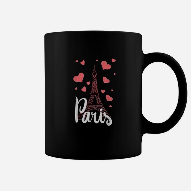 I Love Paris France Eiffel Tower Gift Coffee Mug
