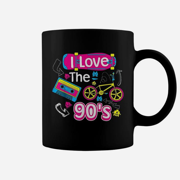 I Love The 90s Cute Fancy Millennials Coffee Mug