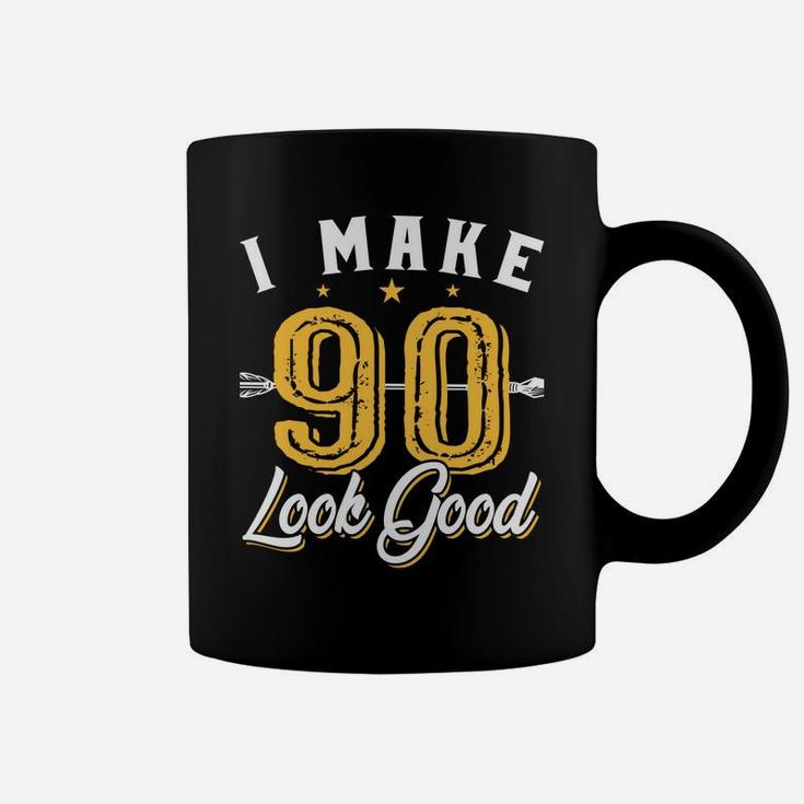 I Make 90 Look Good Costume 90Th Birthday Grandparents Coffee Mug