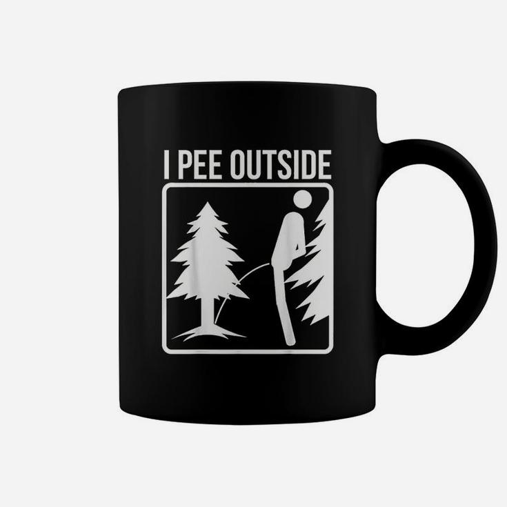 I Pi Outside  Cute Take A Leak Out Coffee Mug