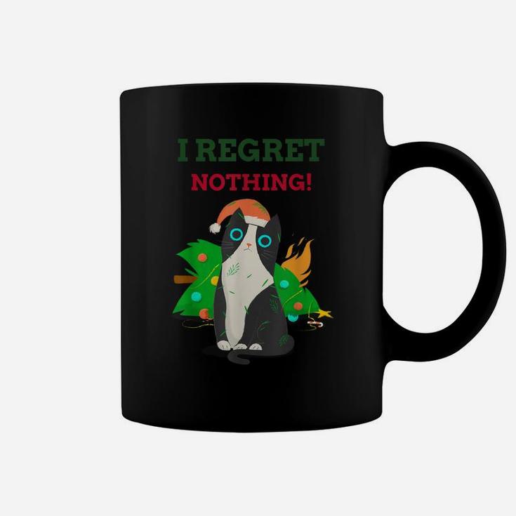 I Regret Nothing Apparel Christmas Cat Lovers Funny Things Coffee Mug