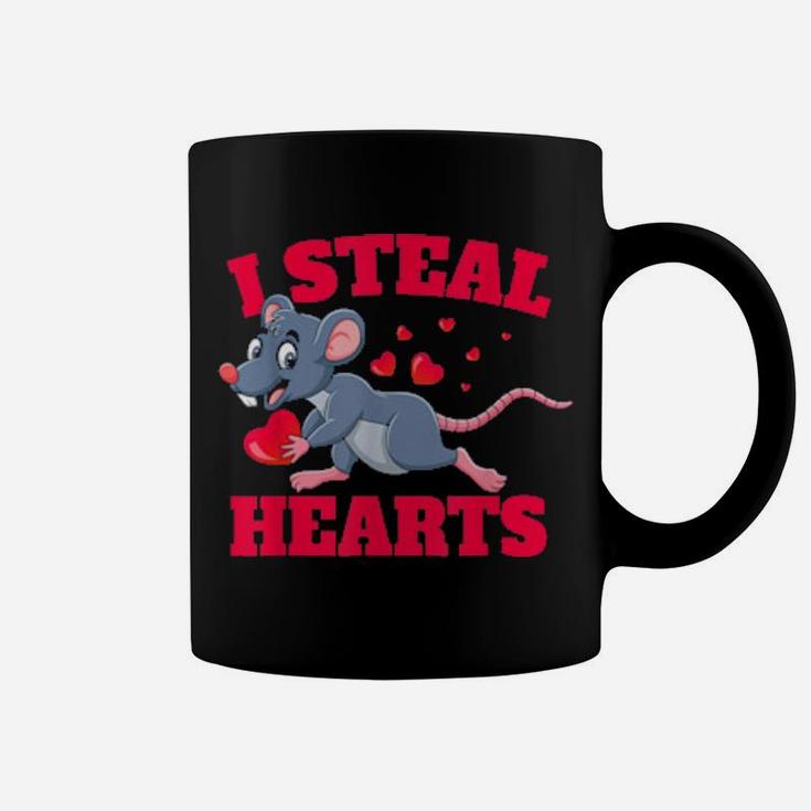 I Steal Hearts Mouse Love Valentine's Day Idea Coffee Mug