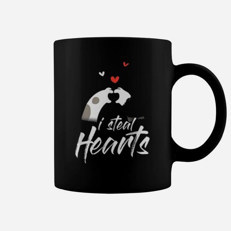 I Steal Hearts Valentine's Day For A Cat Coffee Mug